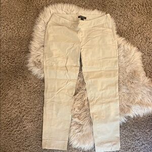 White House Black Market Beige Trousers